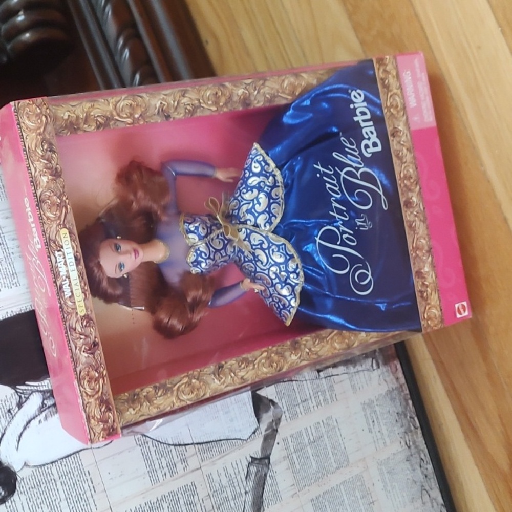1997 Portrait In Blue Barbie - Picture 4 of 12